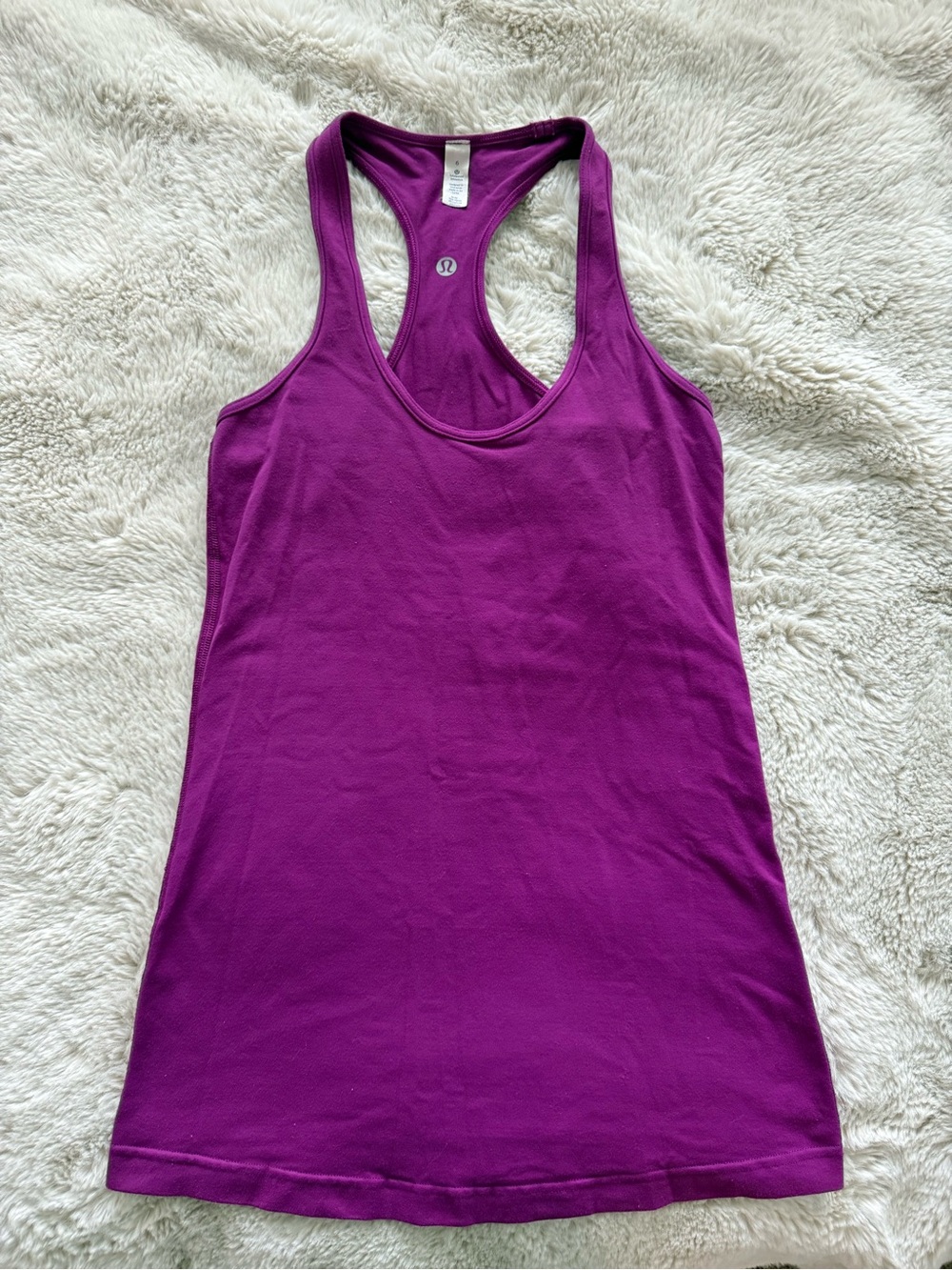 lululemon athletica Magenta Racerback Tank Top